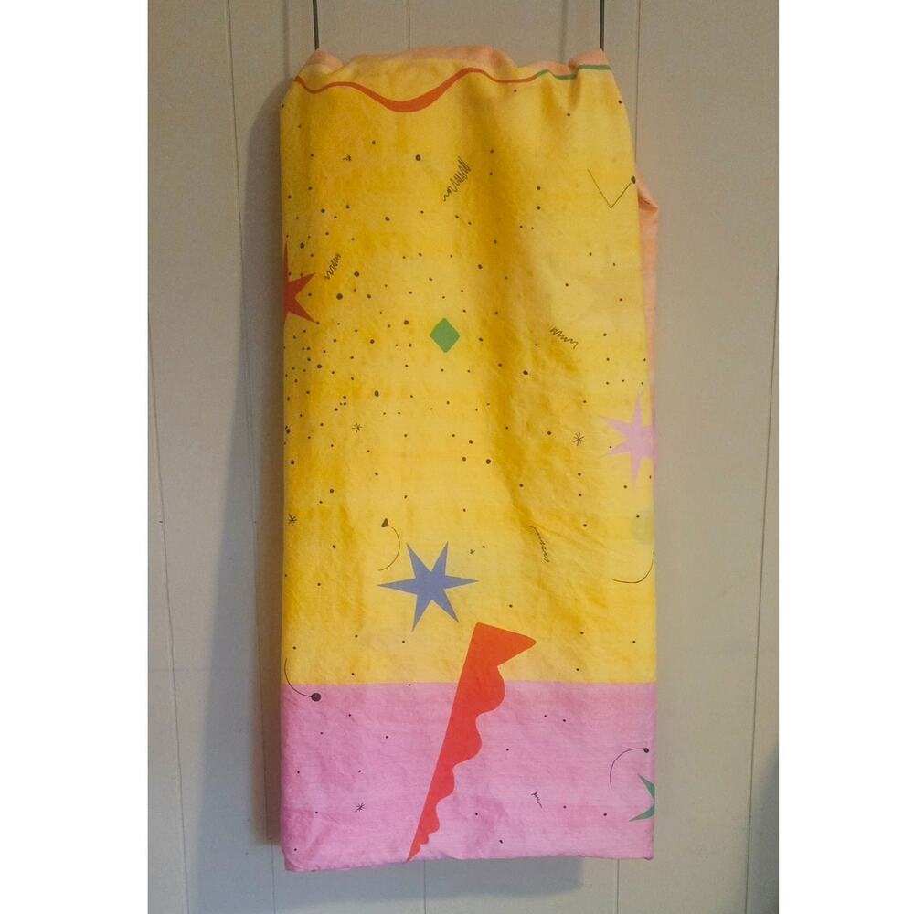 Christian Fischbacher 100% Cotton 80's Inspired Duvet Cover - Button Closure